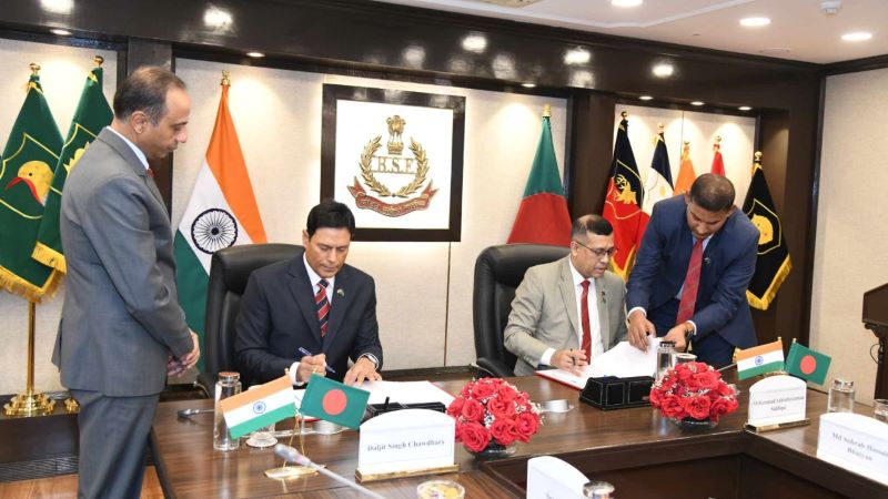 বিজিবি-বিএসএফ সীমান্ত সম্মেলন: সীমান্তে স্থাপনা-বেড়া নির্মাণে যৌথ পরিদর্শন-দলিলের সিদ্ধান্ত